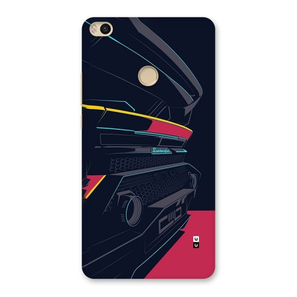 Super Car Parked Back Case for Mi Max 2