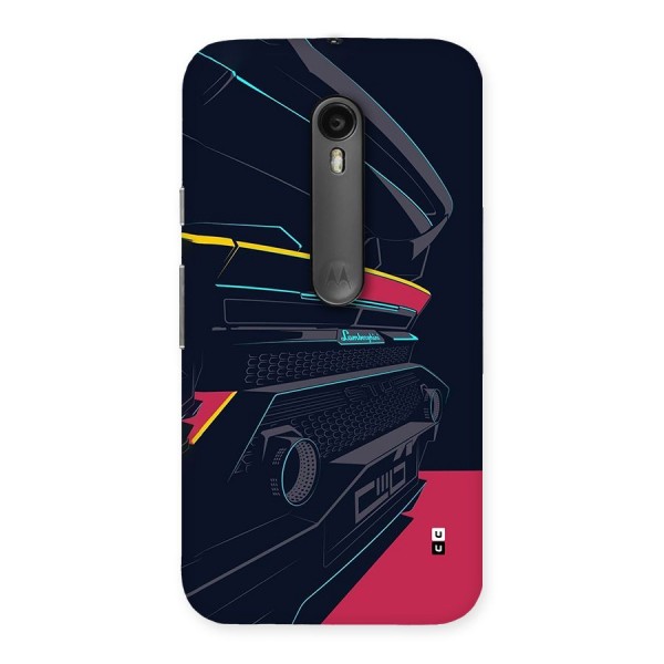 Super Car Parked Back Case for Moto G3