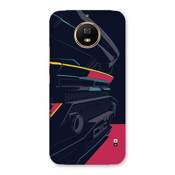 Super Car Parked Back Case for Moto G5s