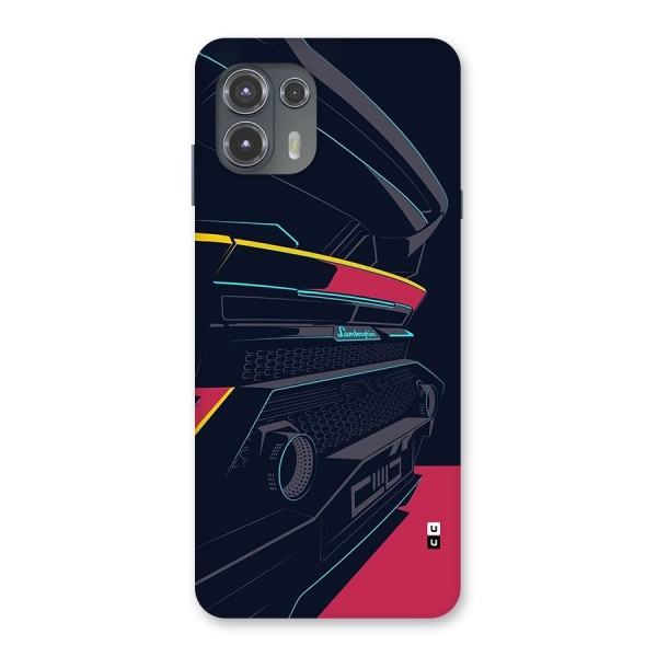 Super Car Parked Back Case for Motorola Edge 20 Fusion