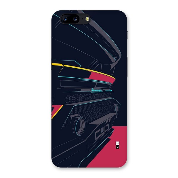 Super Car Parked Back Case for OnePlus 5