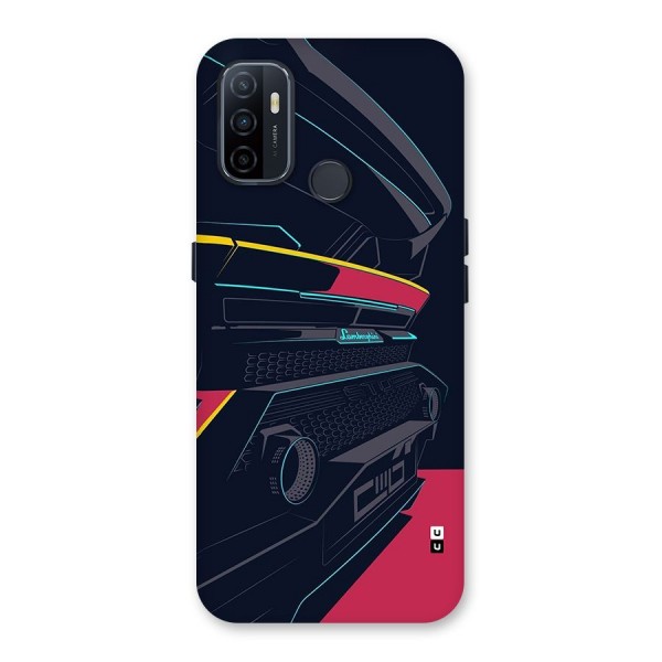 Super Car Parked Back Case for Oppo A32