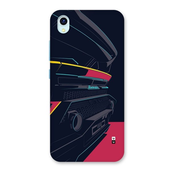 Super Car Parked Back Case for Vivo Y1s