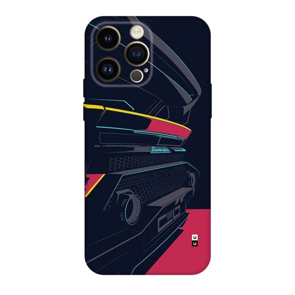 Super Car Parked Back Case for iPhone 14 Pro Max