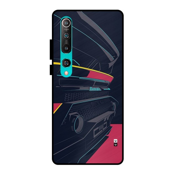 Super Car Parked Metal Back Case for Mi 10