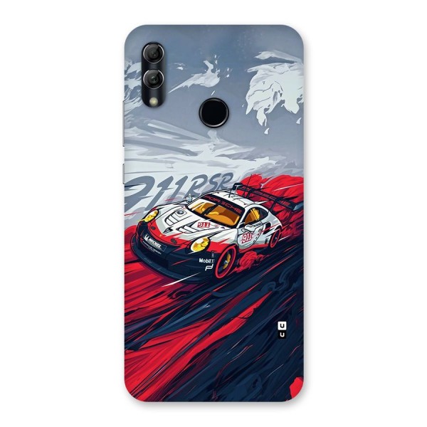 Super Car illustration Back Case for Honor 10 Lite