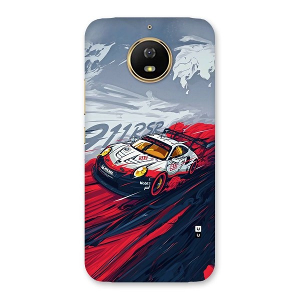 Super Car illustration Back Case for Moto G5s