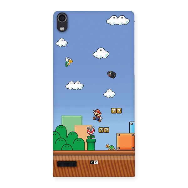 Super Plumber Back Case for Ascend P6