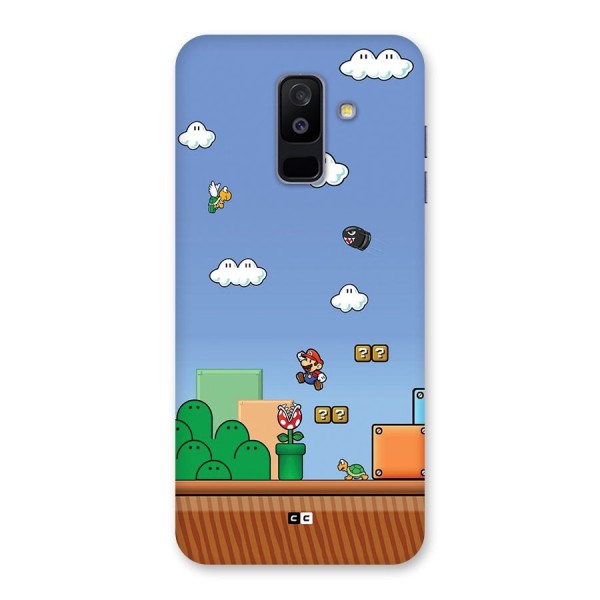 Super Plumber Back Case for Galaxy A6 Plus