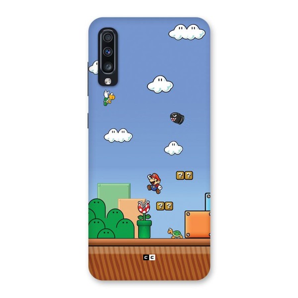 Super Plumber Back Case for Galaxy A70