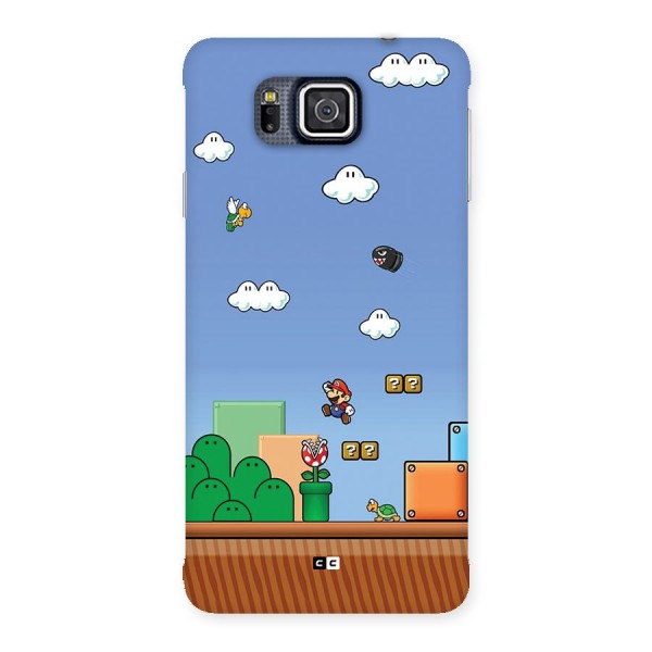 Super Plumber Back Case for Galaxy Alpha