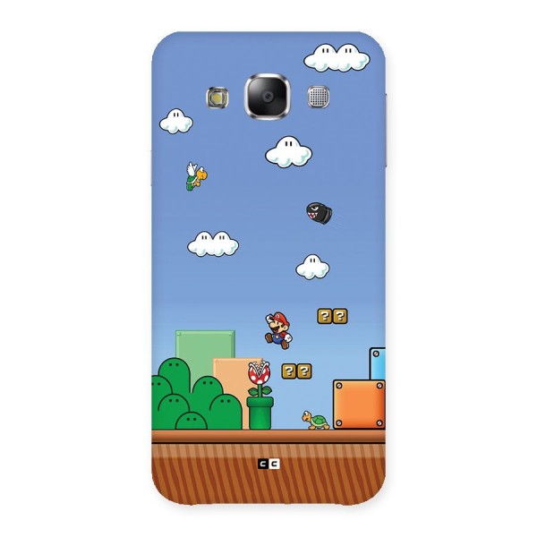 Super Plumber Back Case for Galaxy E5