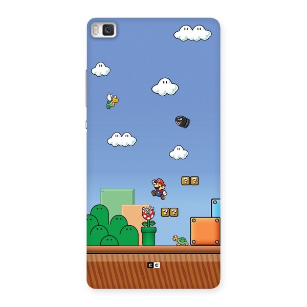 Super Plumber Back Case for Huawei P8