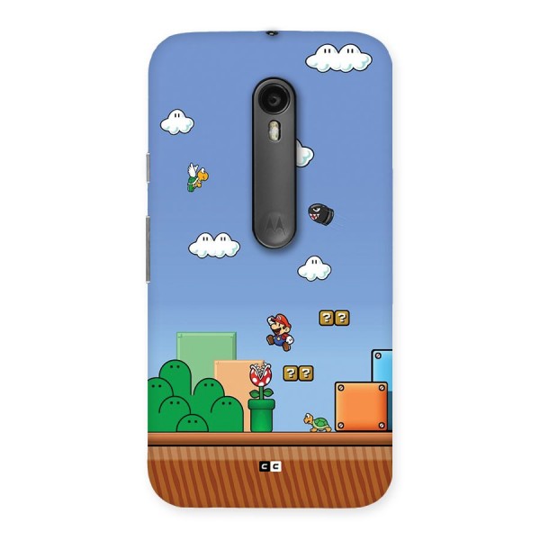 Super Plumber Back Case for Moto G3