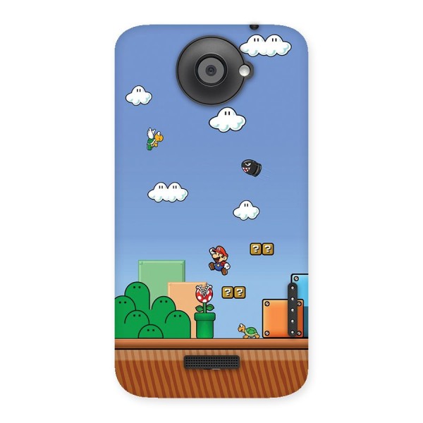 Super Plumber Back Case for One X