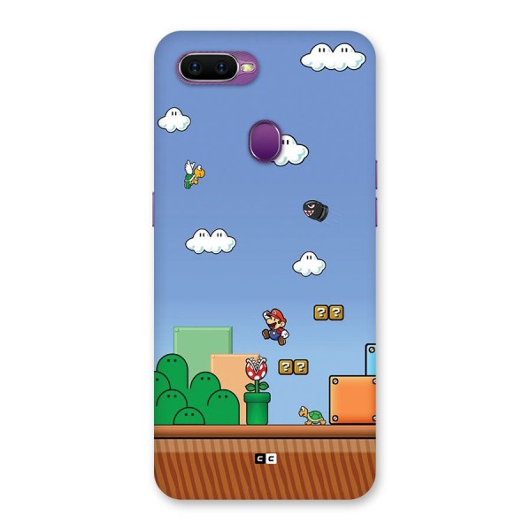 Super Plumber Back Case for Oppo F9