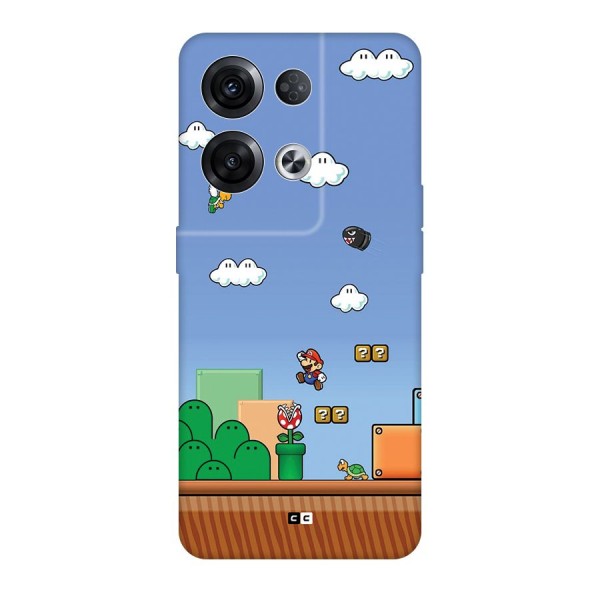 Super Plumber Back Case for Oppo Reno8 Pro 5G