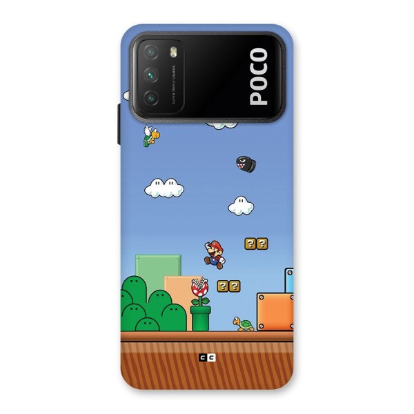 Super Plumber Back Case for Poco M3