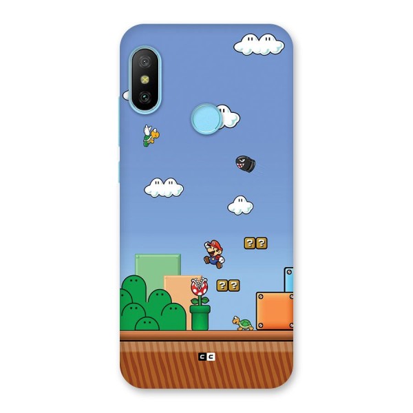 Super Plumber Back Case for Redmi 6 Pro