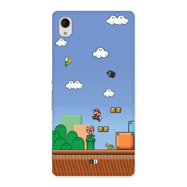 Super Plumber Back Case for Xperia M4