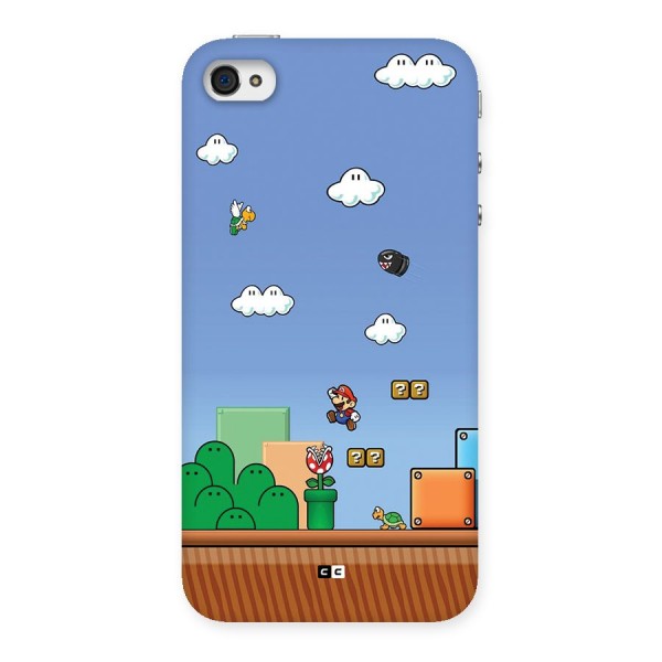 Super Plumber Back Case for iPhone 4 4s