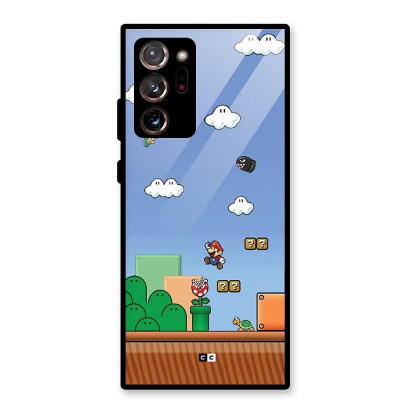 Super Plumber Glass Back Case for Galaxy Note 20 Ultra 5G