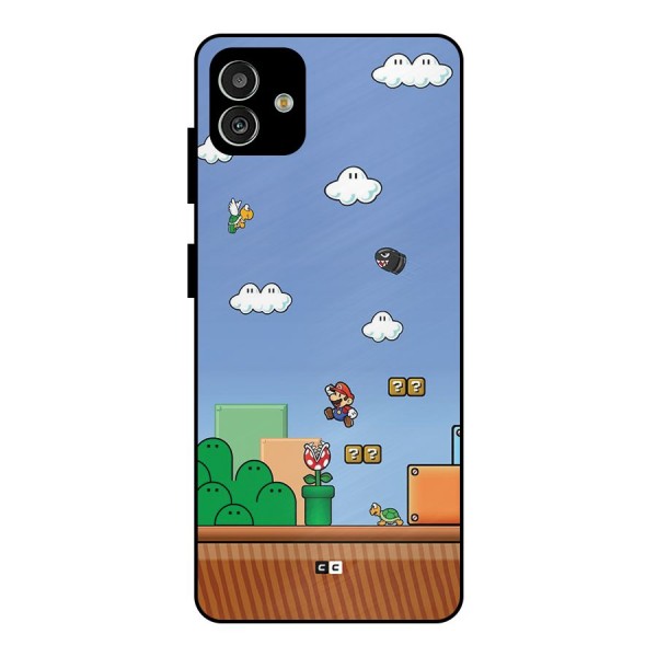 Super Plumber Metal Back Case for Galaxy M13 5G