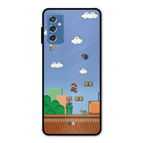 Super Plumber Metal Back Case for Galaxy M52 5G