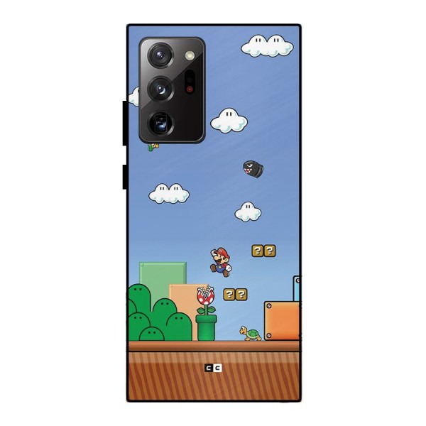 Super Plumber Metal Back Case for Galaxy Note 20 Ultra