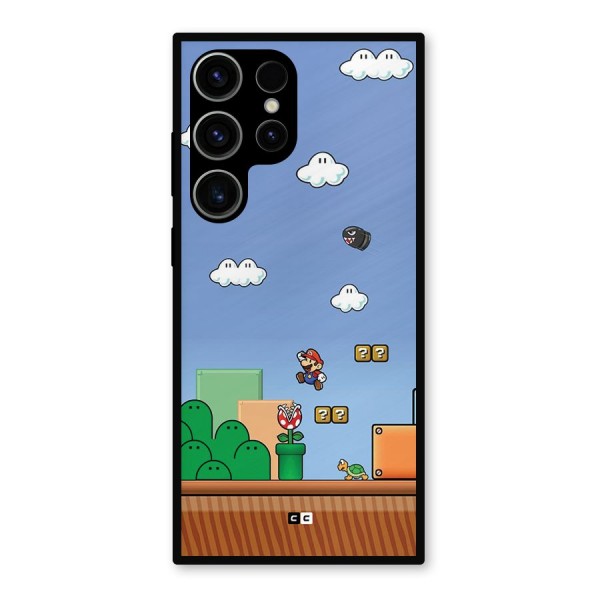 Super Plumber Metal Back Case for Galaxy S23 Ultra