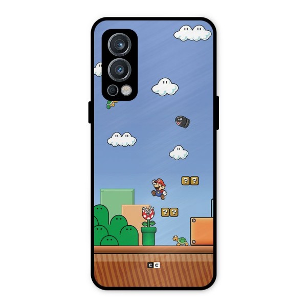Super Plumber Metal Back Case for OnePlus Nord 2 5G