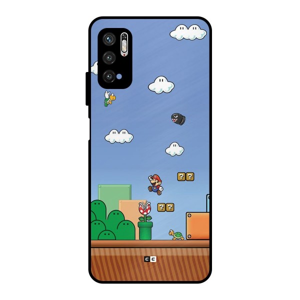 Super Plumber Metal Back Case for Poco M3 Pro 5G