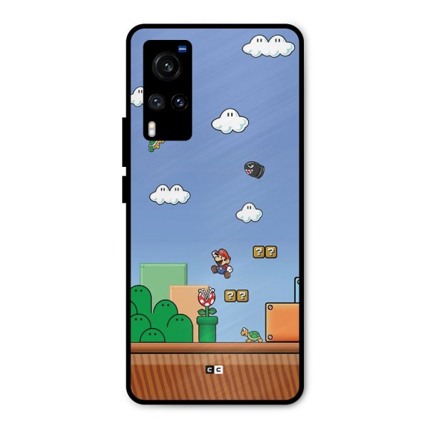 Super Plumber Metal Back Case for Vivo X60