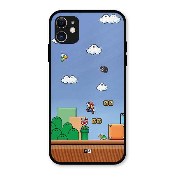 Super Plumber Metal Back Case for iPhone 11