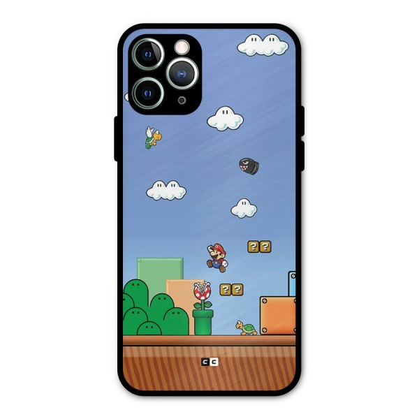 Super Plumber Metal Back Case for iPhone 11 Pro Max