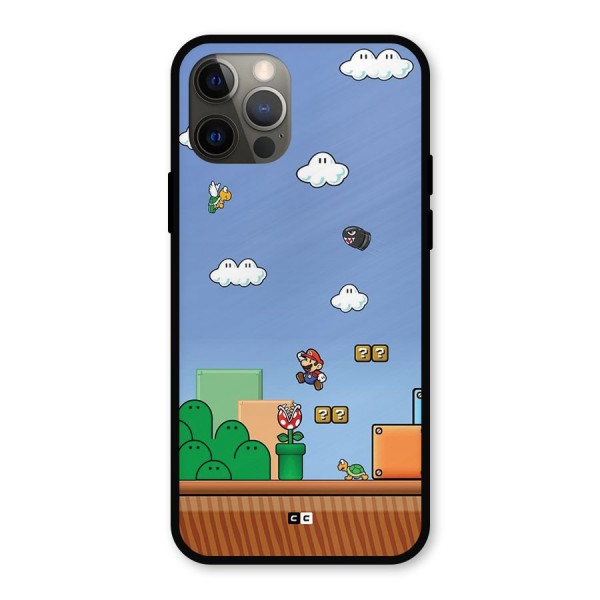 Super Plumber Metal Back Case for iPhone 12 Pro