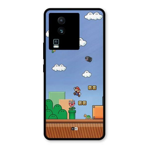 Super Plumber Metal Back Case for iQOO Neo 7