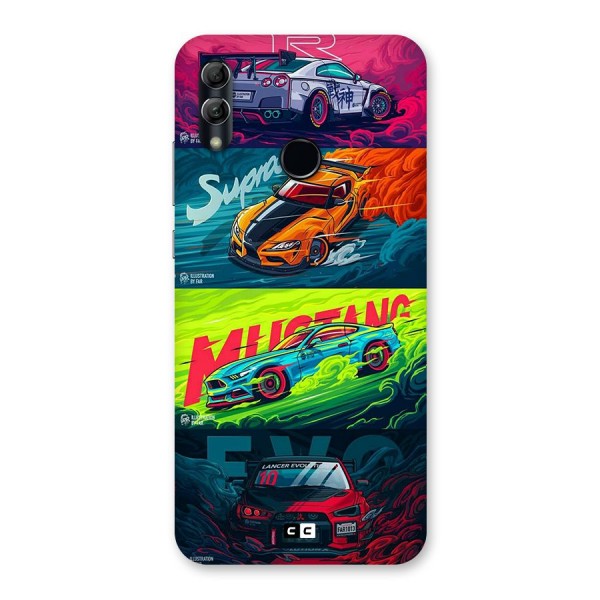 Super Racing Car Back Case for Honor 10 Lite