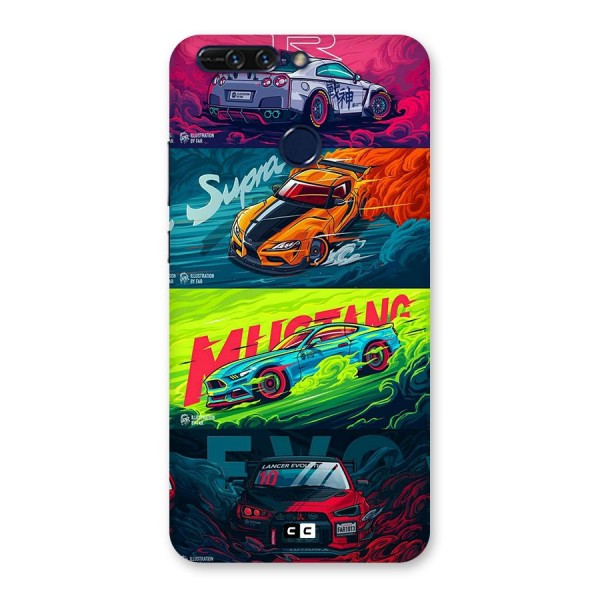 Super Racing Car Back Case for Honor 8 Pro