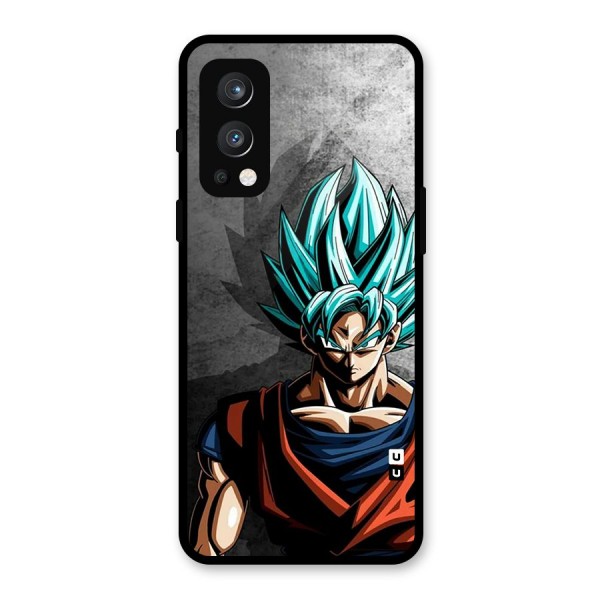 Super Saiyan Art Glass Back Case for OnePlus Nord 2 5G