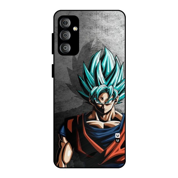 Super Saiyan Art Metal Back Case for Galaxy F23