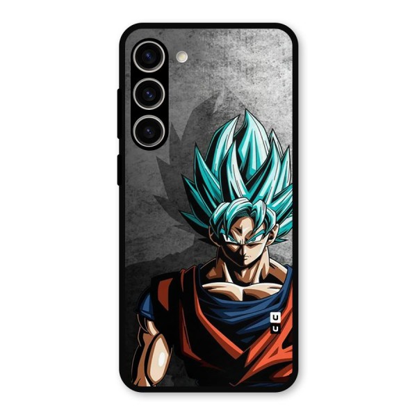 Super Saiyan Art Metal Back Case for Galaxy S23 Plus