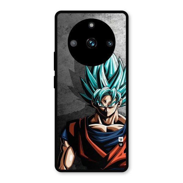 Super Saiyan Art Metal Back Case for Realme 11 Pro Plus