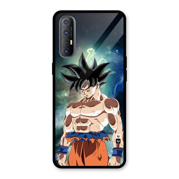 Super Saiyan God Glass Back Case for Oppo Reno3 Pro