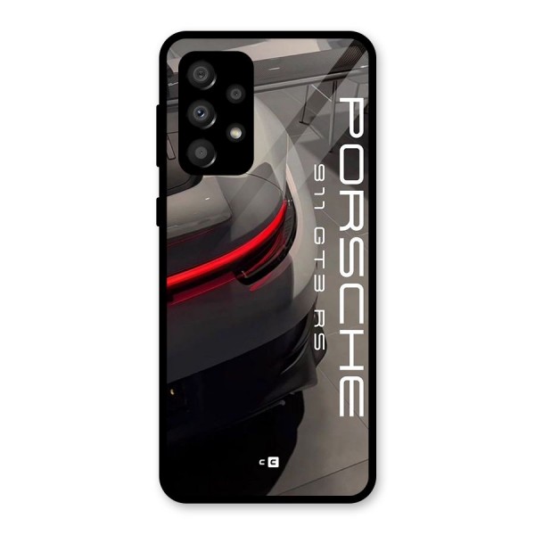 Super Sports Car Glass Back Case for Galaxy A32