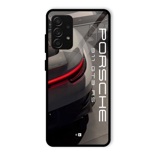 Super Sports Car Glass Back Case for Galaxy A53 5G