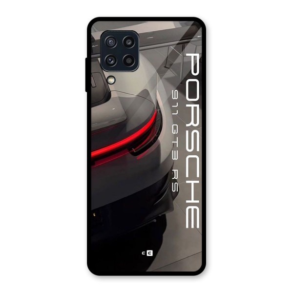 Super Sports Car Glass Back Case for Galaxy M32