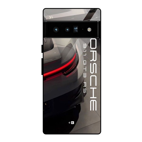 Super Sports Car Glass Back Case for Google Pixel 6 Pro