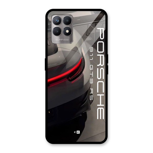 Super Sports Car Glass Back Case for Realme Narzo 50