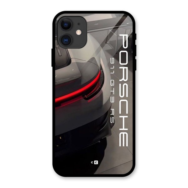 Super Sports Car Glass Back Case for iPhone 11